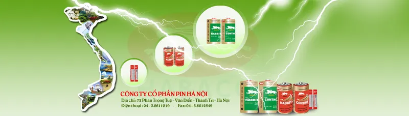 Sản phẩm bfa79a698bbbc905c4bdf32011da3894 — Pin Con Thỏ - Công Ty CP Pin Hà Nội — MST 0100100752