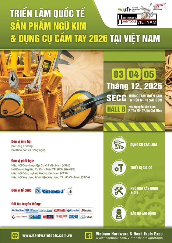Sản phẩm HANDTOOLS HCM 2026_BROCHURE_VIE — Quảng Cáo VINEXAD - Công Ty Cổ Phần Quảng Cáo Và Hội Chợ Thương Mại Vinexad — MST 0100108007