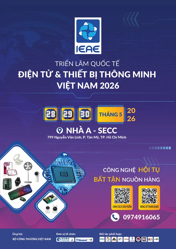 Sản phẩm IEAE HCM 2026 — Quảng Cáo VINEXAD - Công Ty Cổ Phần Quảng Cáo Và Hội Chợ Thương Mại Vinexad — MST 0100108007