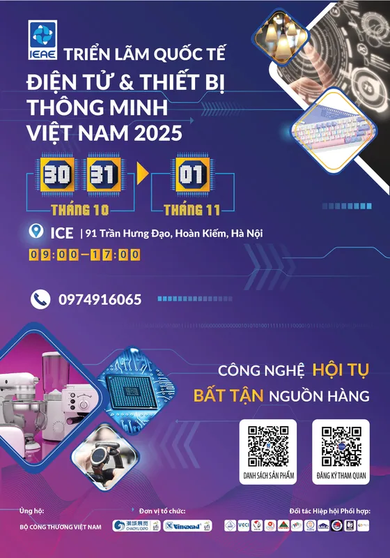Sản phẩm IEAE HN 2025 — Quảng Cáo VINEXAD - Công Ty Cổ Phần Quảng Cáo Và Hội Chợ Thương Mại Vinexad — MST 0100108007