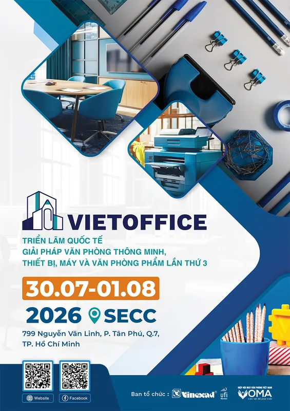 Sản phẩm VIETOFFICE 2026_BROCHURE_VIE 1 — Quảng Cáo VINEXAD - Công Ty Cổ Phần Quảng Cáo Và Hội Chợ Thương Mại Vinexad — MST 0100108007