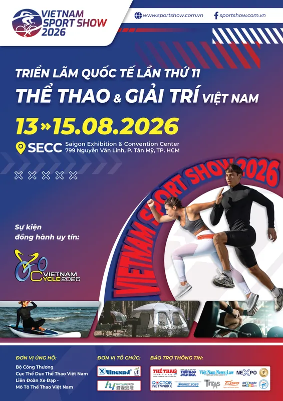 Sản phẩm SPORT 2026_BROCHURE_VIE 1 — Quảng Cáo VINEXAD - Công Ty Cổ Phần Quảng Cáo Và Hội Chợ Thương Mại Vinexad — MST 0100108007