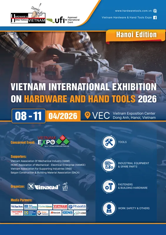 Sản phẩm HANDTOOLS x EXPO 2026 HN_BROCHUR_ENG — Quảng Cáo VINEXAD - Công Ty Cổ Phần Quảng Cáo Và Hội Chợ Thương Mại Vinexad — MST 0100108007