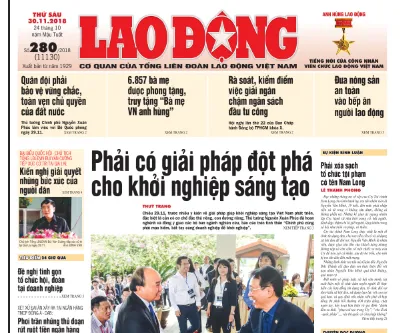 Sản phẩm baolaodong — In Công Đoàn - Công Ty Cổ Phần In Công Đoàn Việt Nam — MST 0100110454