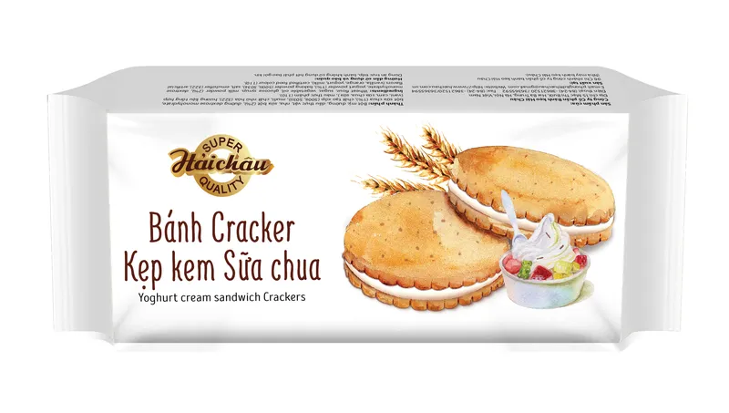 Sản phẩm 1640592888 hop cracker kep kem sua chua — Hải Châu - Công Ty Cổ Phần Bánh Kẹo Hải Châu — MST 0100114184