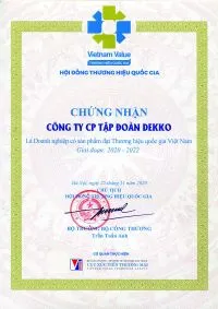 Sản phẩm  1719884591 — Công Ty Cổ Phần Tập Đoàn Dekko — MST 0100384984