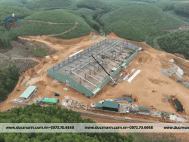 Nhà máy Kết Cấu Thép Đức Mạnh - Công Ty TNHH Sản Xuất Và Thương Mại Đức Mạnh #1 — MST 0100765718
