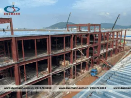 Nhà máy Kết Cấu Thép Đức Mạnh - Công Ty TNHH Sản Xuất Và Thương Mại Đức Mạnh #? — MST 0100765718