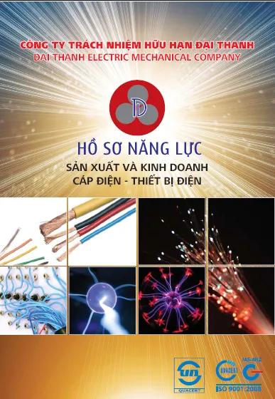 Sản phẩm hosonangluc — Dây Cáp Điện Đại Thanh - Công Ty TNHH Đại Thanh — MST 0100852992