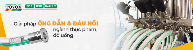Sản phẩm giai phap ong dan va dau noi nganh thuc pham do uong — Công Ty TNHH Thiết Bị Phụ Tùng An Phát — MST 0100950365