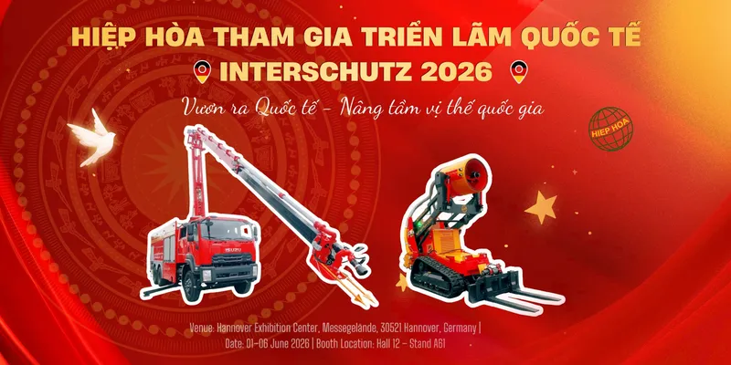 Sản phẩm trien lam interschutz hiep hoajpg_2 — Ô Tô Hiệp Hòa - Công Ty CP Tập Đoàn Ô Tô Hiệp Hòa — MST 0101033072