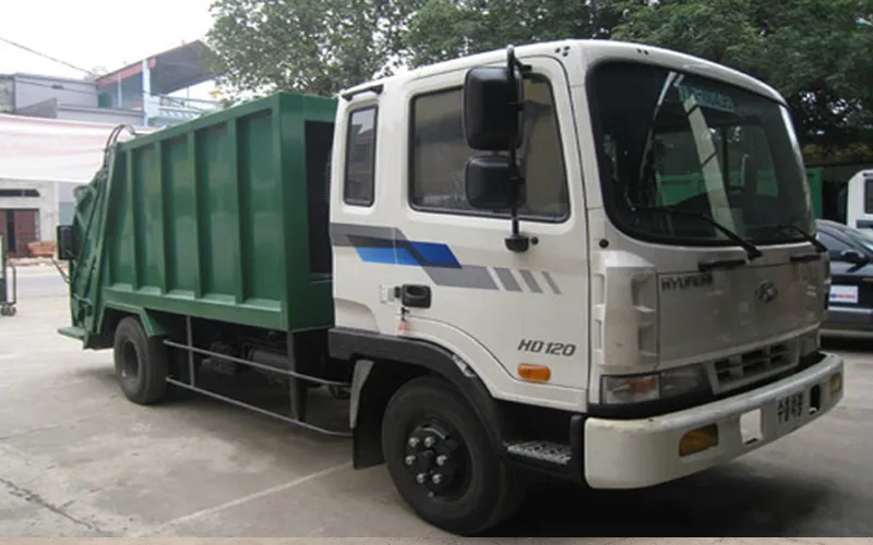 Sản phẩm xe cuon ep rac Hyundai hd120 — KMC - Công Ty TNHH Khang Minh — MST 0101116593
