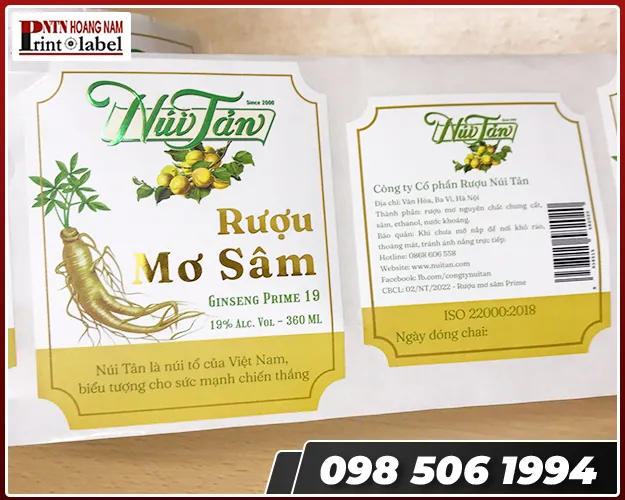 Sản phẩm in decal 3 — Tem Nhãn Hoàng Nam - Công Ty TNHH Sản Xuất Thương Mại Và Đầu Tư Phát Triển Hoàng
Nam — MST 0101184191