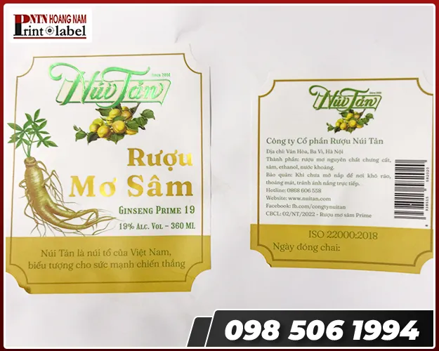 Sản phẩm in decal 6 — Tem Nhãn Hoàng Nam - Công Ty TNHH Sản Xuất Thương Mại Và Đầu Tư Phát Triển Hoàng
Nam — MST 0101184191