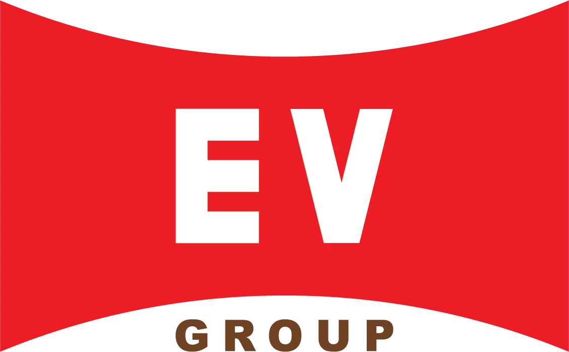 Logo Thiết Bị Âm Thanh EV GROUP - Công Ty Cổ Phần EV GROUP