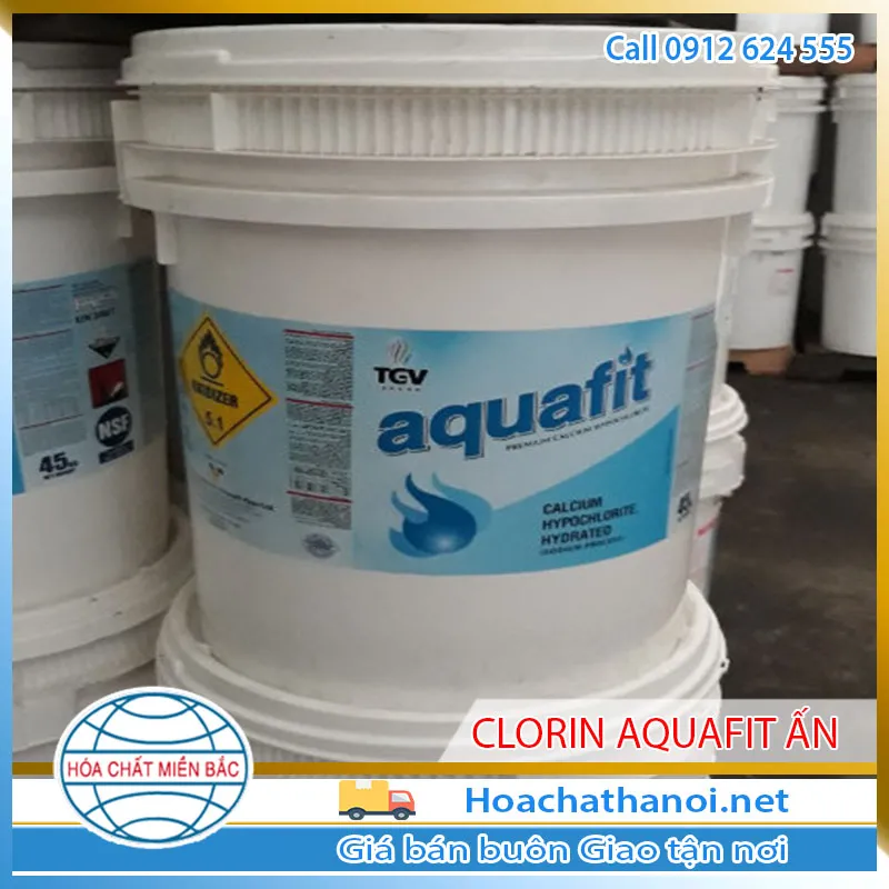 Sản phẩm CLORIN AQUA — Công Ty Cổ Phần Hóa Chất Công Nghiệp Miền Bắc — MST 0101275794