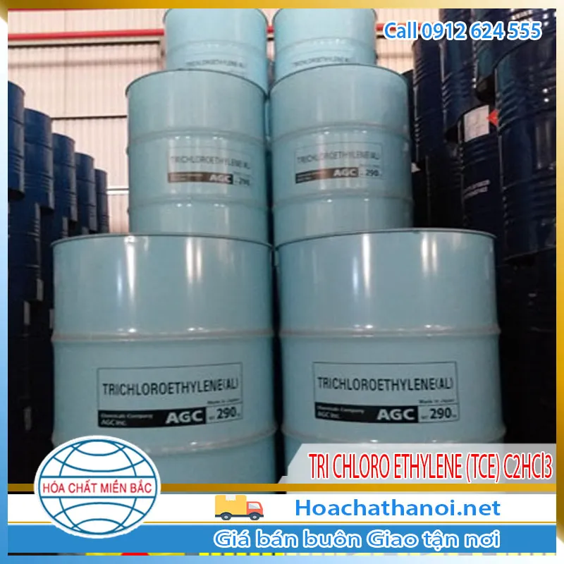 Sản phẩm TRI CHLORO ETHYLENE TCE C2HCl3 2 — Công Ty Cổ Phần Hóa Chất Công Nghiệp Miền Bắc — MST 0101275794