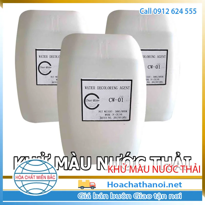 Sản phẩm khu mau nuoc thai — Công Ty Cổ Phần Hóa Chất Công Nghiệp Miền Bắc — MST 0101275794
