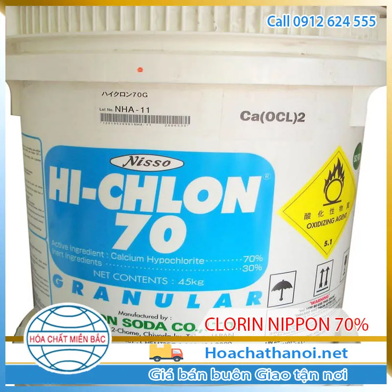 Sản phẩm clo3 — Công Ty Cổ Phần Hóa Chất Công Nghiệp Miền Bắc — MST 0101275794