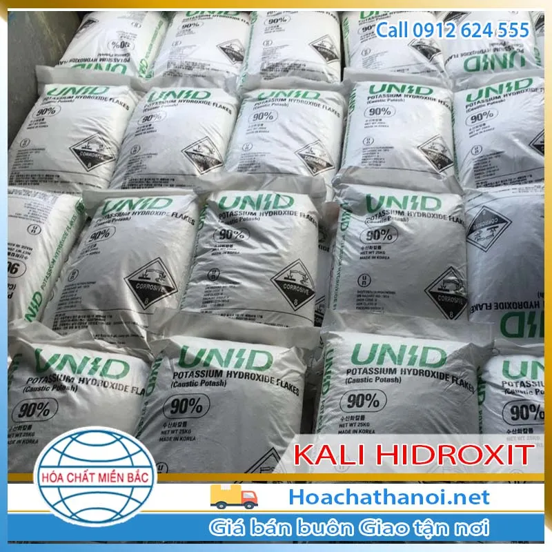 Sản phẩm KALI HIDROXIT — Công Ty Cổ Phần Hóa Chất Công Nghiệp Miền Bắc — MST 0101275794