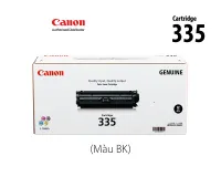 Sản phẩm hop muc canon 335 bk — Công Ty TNHH Thương Mại Và Dịch Vụ Quảng Lợi — MST 0101292334