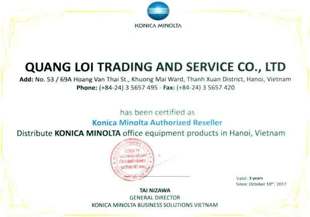 Sản phẩm quang loi trading — Công Ty TNHH Thương Mại Và Dịch Vụ Quảng Lợi — MST 0101292334