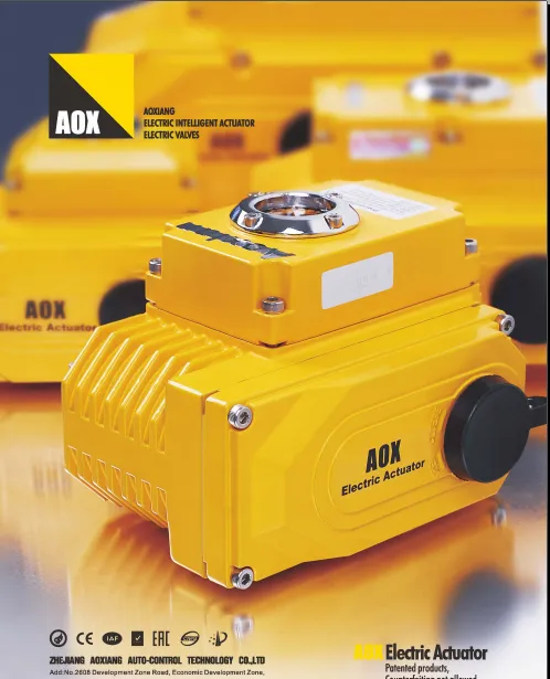 Sản phẩm AOX Electric intelligent Actuator — Công Ty TNHH Thương Mại Thiết Bị Tự Động Hóa Cao Đạt — MST 0101293592