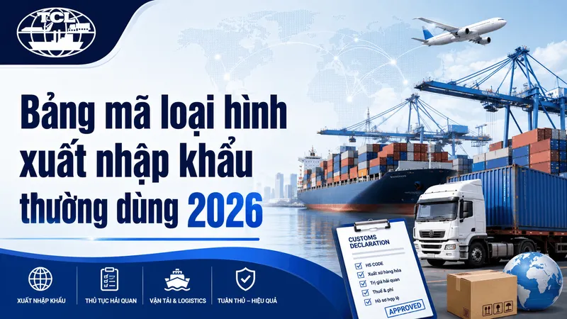 Sản phẩm bang ma loai hinh xuat nhap khau 1 — Công Ty CP TM Và Vận Tải Quốc Tế Tân Cả Lợi — MST 0101304558