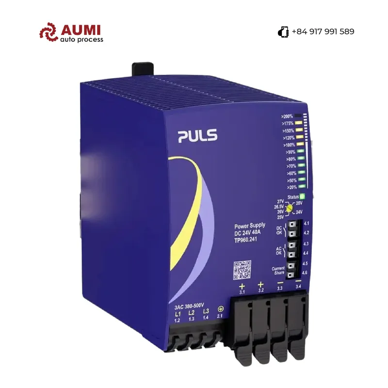 Sản phẩm PULS tp960 241 AUMI 01 — Công Ty TNHH Thiết Bị Công Nghiệp Và Tự Động Hóa Aumi — MST 0101324321