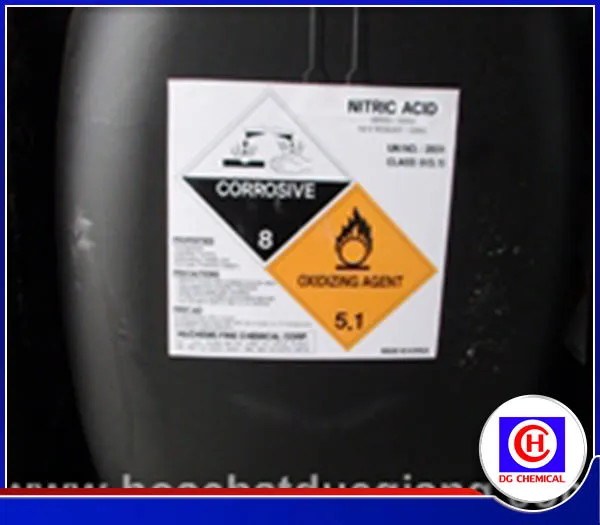 Sản phẩm Axit Nitric — Hóa Chất Công Nghiệp Đức Giang - Công Ty TNHH Hóa Chất Công Nghiệp Đức Giang — MST 0101326255