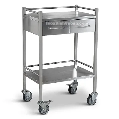 Sản phẩm Ảnh xe đẩy dụng cụ đẹp(1) — Inox Vinh Vượng - Công Ty Cổ Phần Vinh Vượng — MST 0101348770