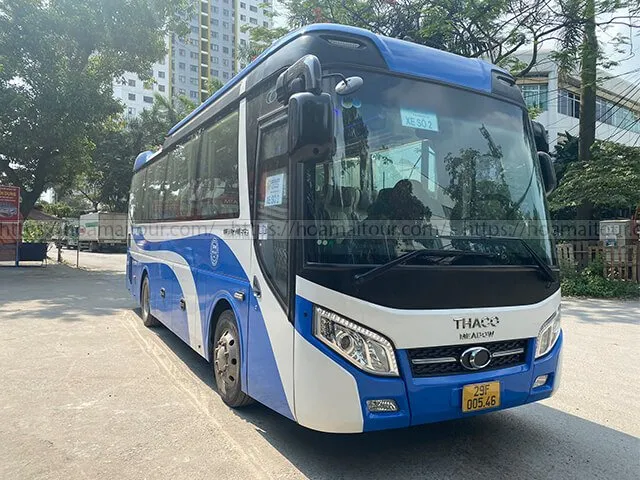 Sản phẩm cho thue xe 35 cho thaco meadow 29f 00546 222 — Công Ty Đầu Tư Thương Mại & Du Lịch Hoa Mai — MST 0101350113