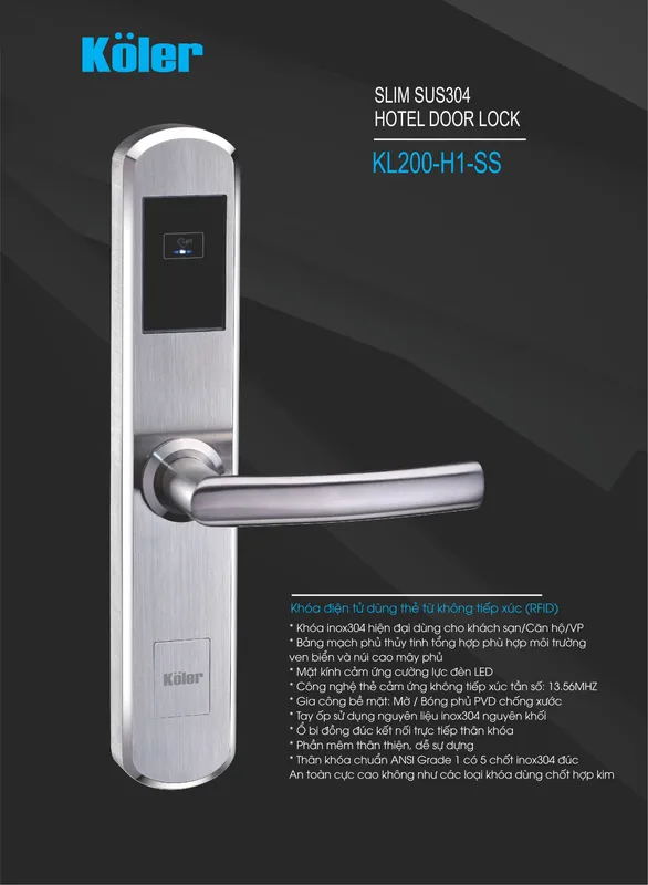 Sản phẩm KL200 SS_n — Công Ty TNHH Thương Mại Minh Thiên — MST 0101350917