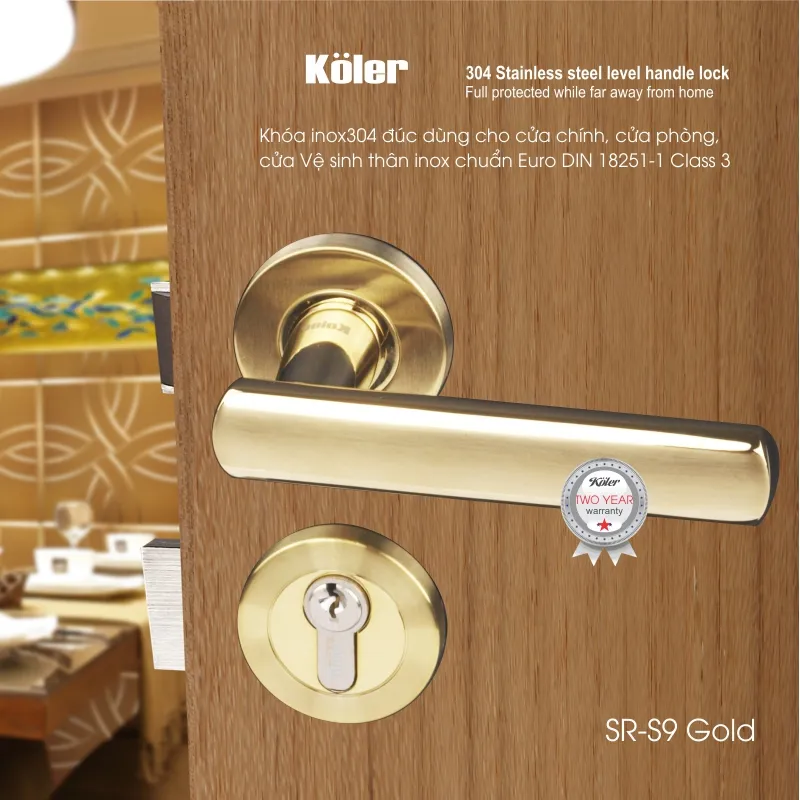 Sản phẩm Koler_SR S9_Gold — Công Ty TNHH Thương Mại Minh Thiên — MST 0101350917
