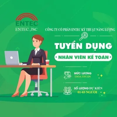 Sản phẩm Tuyen NV ke toan 400x400 — Công Ty Cổ Phần Entec Kỹ Thuật Năng Lượng — MST 0101362221