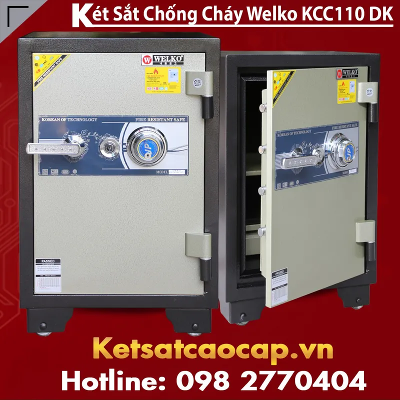 Sản phẩm KET SAT WELKO 1,161 — Tủ Sắt - Công Ty Cổ Phần Thiết Bị Vật Tư Ngân Hàng Và An Toàn Kho Quỹ Việt Nam — MST 0101391913