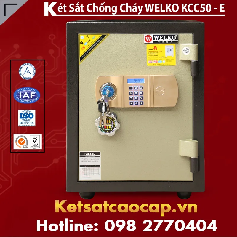 Sản phẩm Ket sat KCC C50 0 — Tủ Sắt - Công Ty Cổ Phần Thiết Bị Vật Tư Ngân Hàng Và An Toàn Kho Quỹ Việt Nam — MST 0101391913