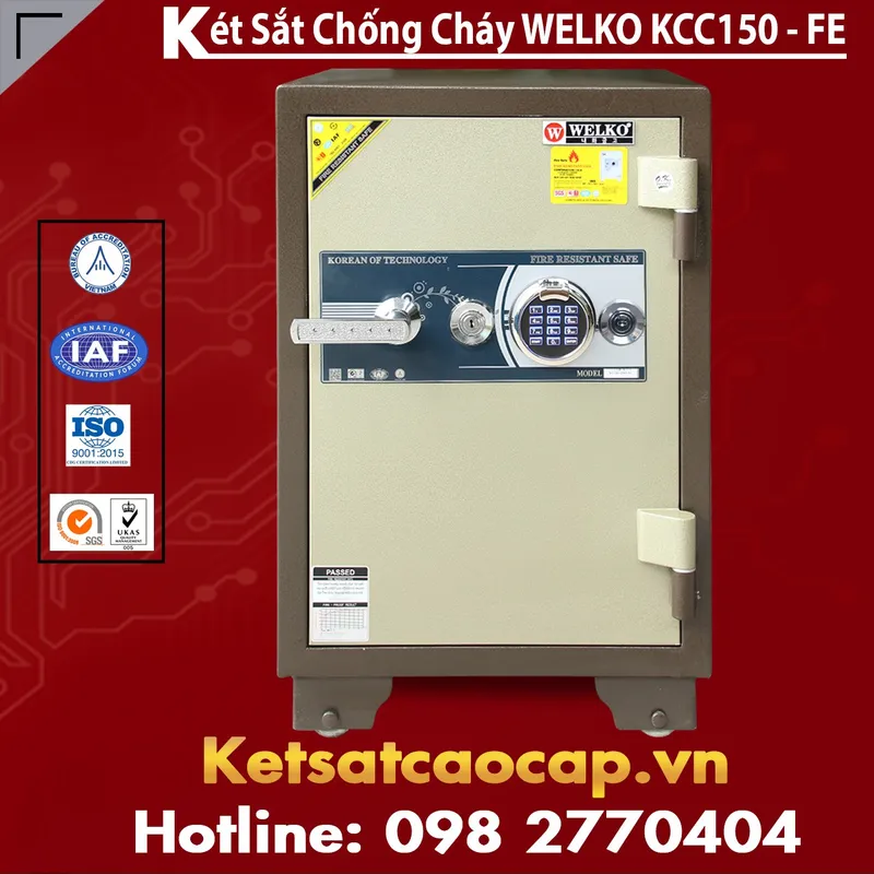 Sản phẩm ket sat welko 3123 — Tủ Sắt - Công Ty Cổ Phần Thiết Bị Vật Tư Ngân Hàng Và An Toàn Kho Quỹ Việt Nam — MST 0101391913