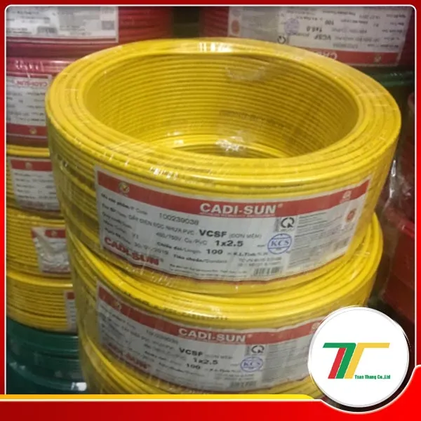Sản phẩm day cap dien Cadisun — Thiết Bị Điện Toàn Thắng - Công Ty TNHH Thiết Bị Điện Toàn Thắng — MST 0101405122