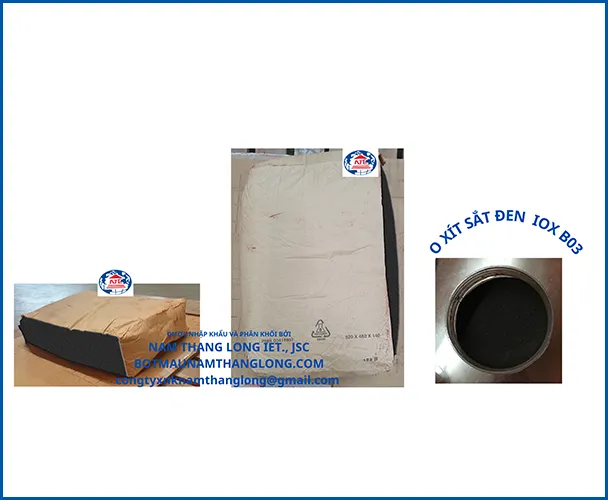 Sản phẩm den 1 — Bột Màu Nam Thăng Long - Công Ty Cổ Phần Thương Mại Xuất Nhập Khẩu Nam Thăng
Long — MST 0101431179