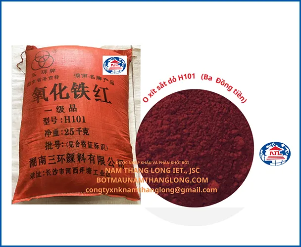 Sản phẩm do 10 — Bột Màu Nam Thăng Long - Công Ty Cổ Phần Thương Mại Xuất Nhập Khẩu Nam Thăng
Long — MST 0101431179