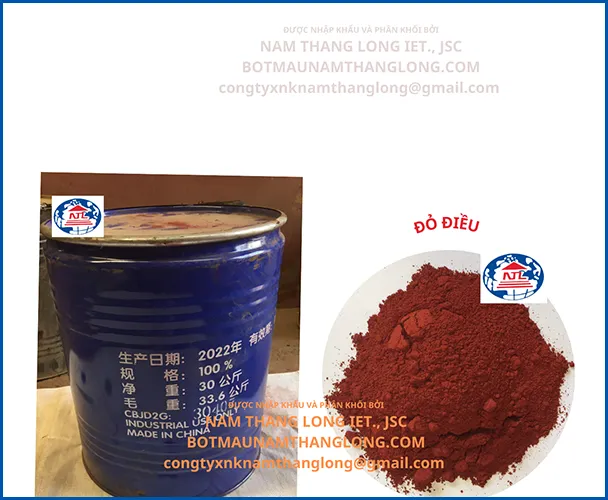 Sản phẩm do 12 — Bột Màu Nam Thăng Long - Công Ty Cổ Phần Thương Mại Xuất Nhập Khẩu Nam Thăng
Long — MST 0101431179
