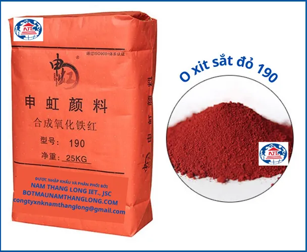 Sản phẩm do 4 — Bột Màu Nam Thăng Long - Công Ty Cổ Phần Thương Mại Xuất Nhập Khẩu Nam Thăng
Long — MST 0101431179