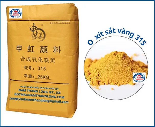 Sản phẩm vang 2 — Bột Màu Nam Thăng Long - Công Ty Cổ Phần Thương Mại Xuất Nhập Khẩu Nam Thăng
Long — MST 0101431179