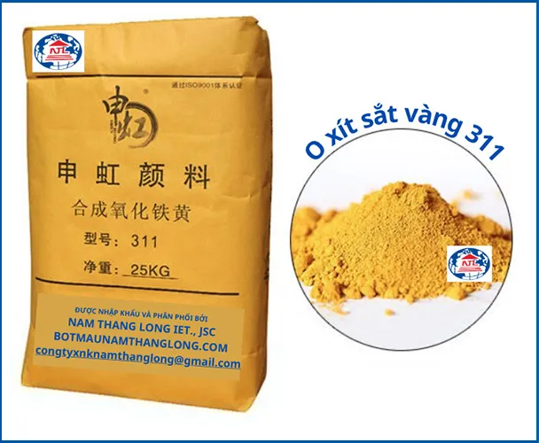 Sản phẩm vang 4 — Bột Màu Nam Thăng Long - Công Ty Cổ Phần Thương Mại Xuất Nhập Khẩu Nam Thăng
Long — MST 0101431179