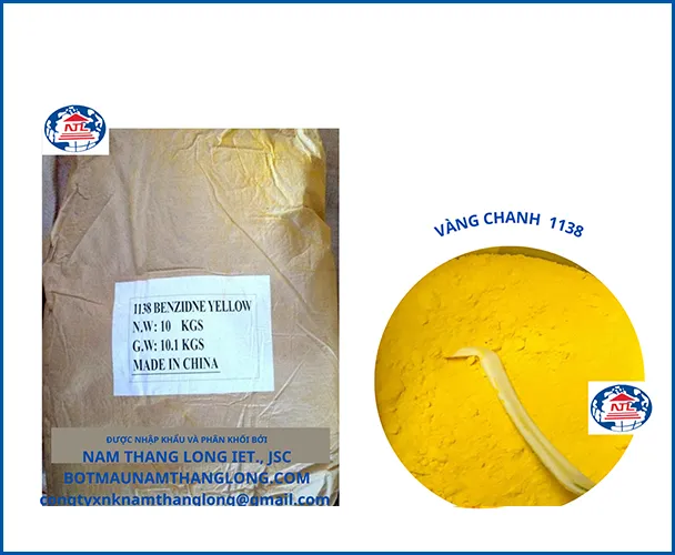 Sản phẩm vang 8 — Bột Màu Nam Thăng Long - Công Ty Cổ Phần Thương Mại Xuất Nhập Khẩu Nam Thăng
Long — MST 0101431179