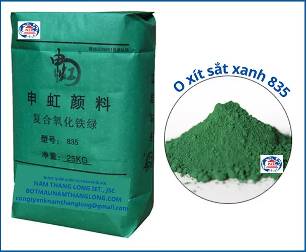 Sản phẩm xanh 1 — Bột Màu Nam Thăng Long - Công Ty Cổ Phần Thương Mại Xuất Nhập Khẩu Nam Thăng
Long — MST 0101431179