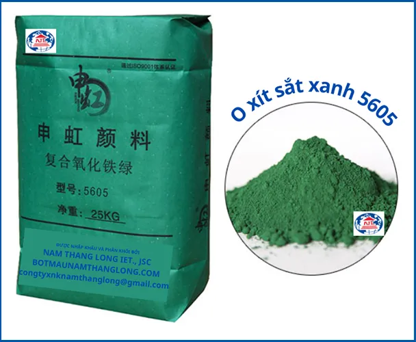 Sản phẩm xanh 2 — Bột Màu Nam Thăng Long - Công Ty Cổ Phần Thương Mại Xuất Nhập Khẩu Nam Thăng
Long — MST 0101431179