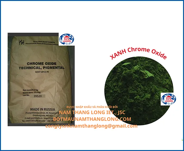 Sản phẩm xanh 5 — Bột Màu Nam Thăng Long - Công Ty Cổ Phần Thương Mại Xuất Nhập Khẩu Nam Thăng
Long — MST 0101431179