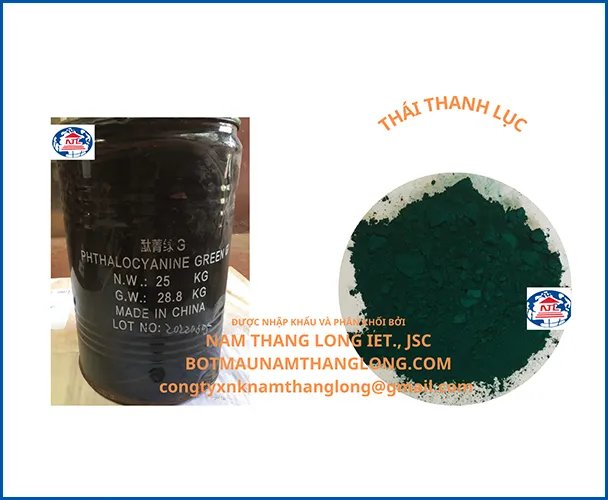 Sản phẩm xanh 7 — Bột Màu Nam Thăng Long - Công Ty Cổ Phần Thương Mại Xuất Nhập Khẩu Nam Thăng
Long — MST 0101431179